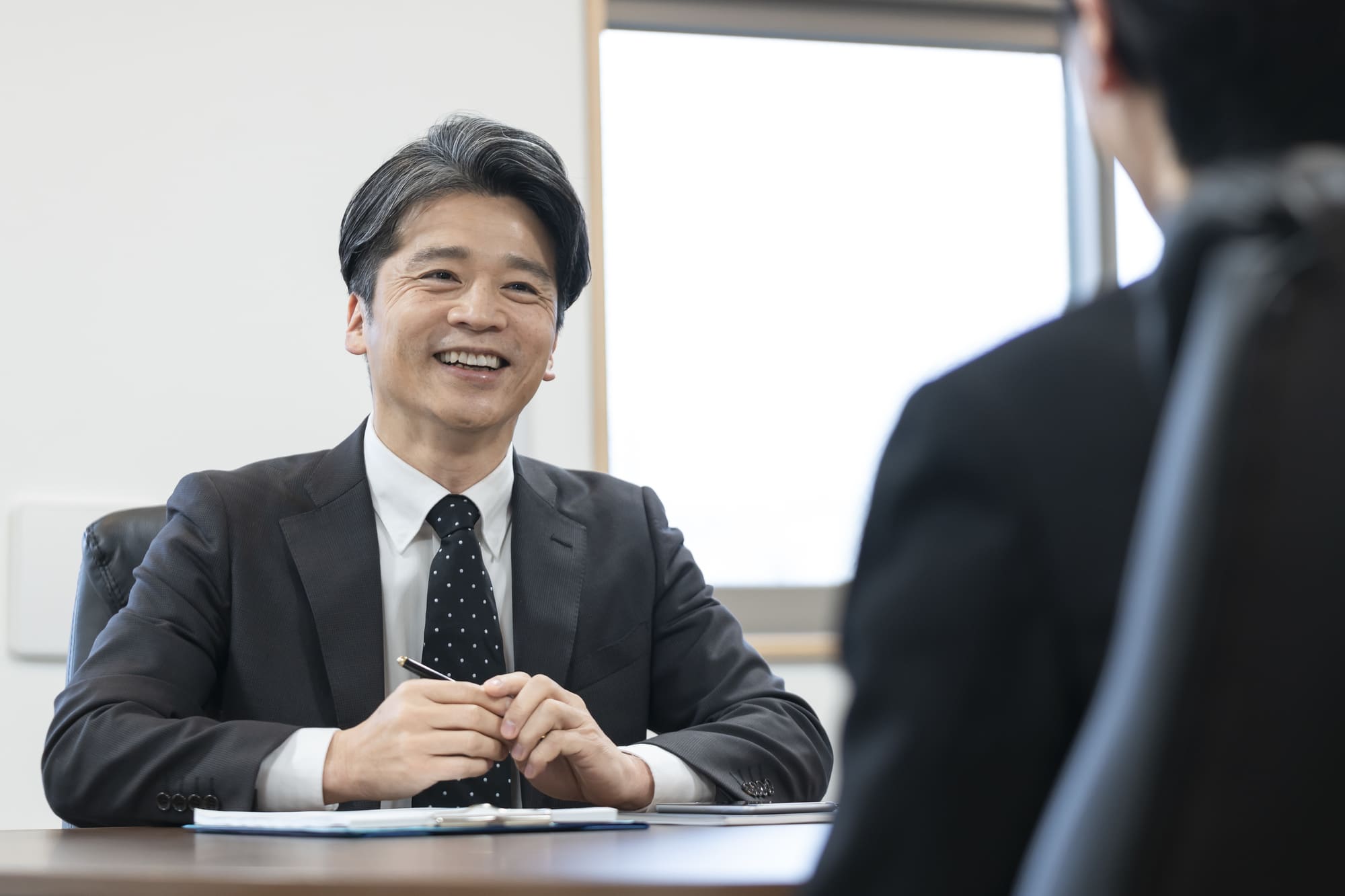 対話する上司